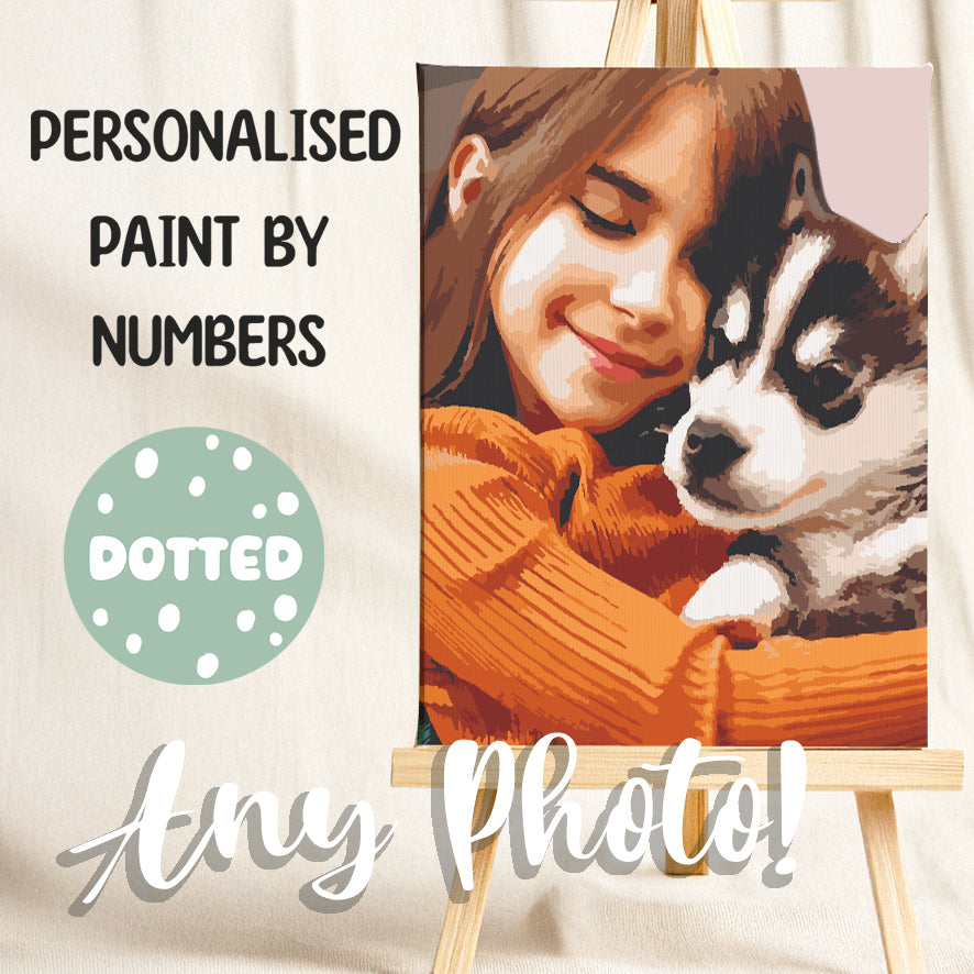 Custom Paint by Number Kit