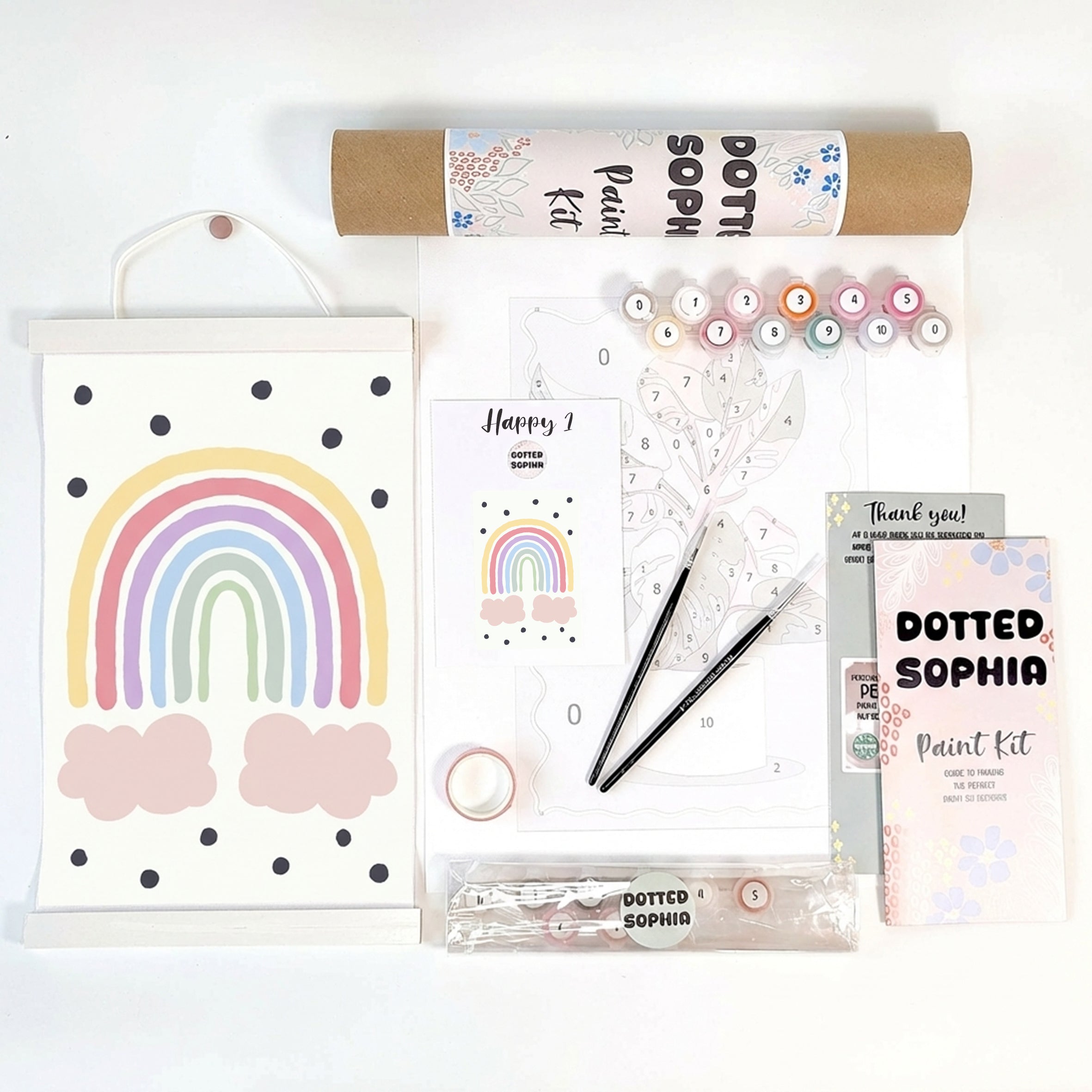 Easy Paint by Number Kits