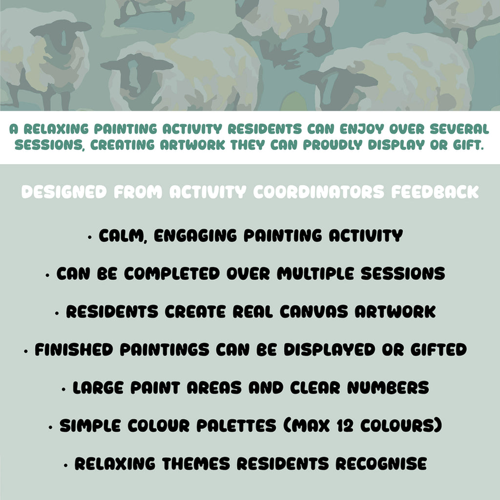 Tulips - Easy Care Home Paint by Number Bundles